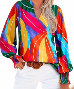 Chiffon Boho Long Sleeve Top MT48