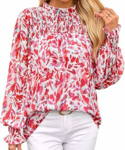 Spring Boho Floral Shirt MT51