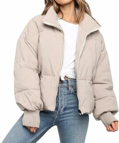 Trendy Cropped Puffer Jacket MT62