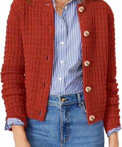 Women's Knit Cardigan Jacket MT67